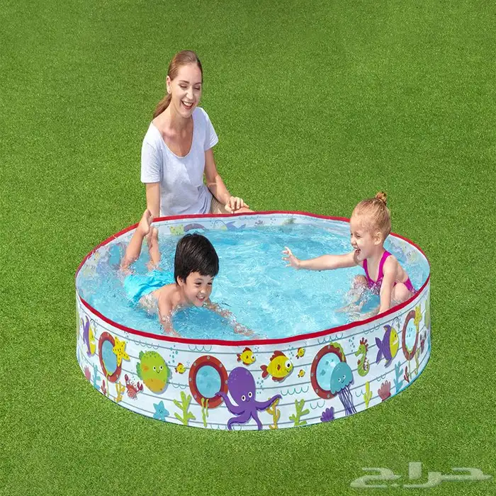 مسبح اطفال جاهز بدون نفخ - مسبح للأطفال بالحجم الصغير 3