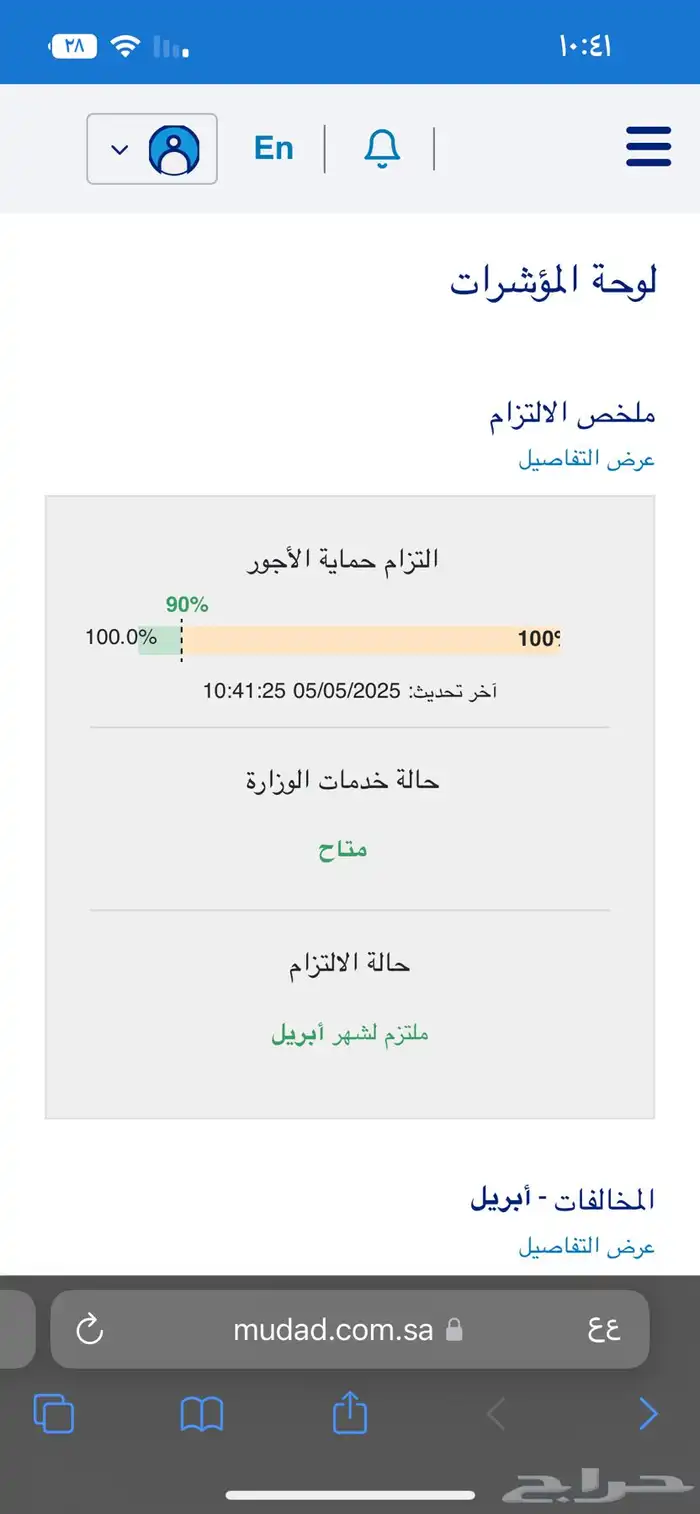 مدد ازالة حماية الاجور مدد 2