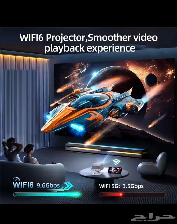 بروجيكتر لينوفو 4k أندرويد جهاز عرض Lenovo Xiaoxin 7