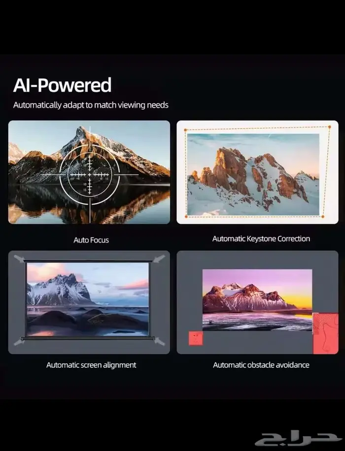 بروجيكتر لينوفو 4k أندرويد جهاز عرض Lenovo Xiaoxin 5