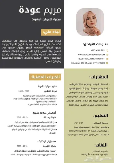 سيرة الذاتيه سيفي CVعرض خاص محدوده لمدة 24 ساعه و ينتهي 1
