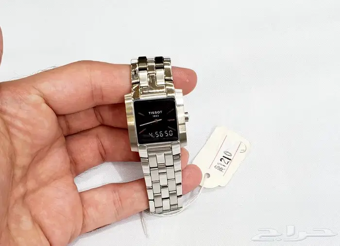 ساعة تيسوت السويسرية الاصلية جديدة ب 400 ريال 4