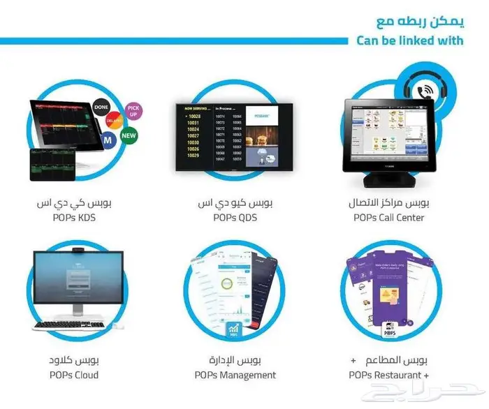 نظام كاشير لمس جديد بجميع مشتملاته بسعر خاص 1