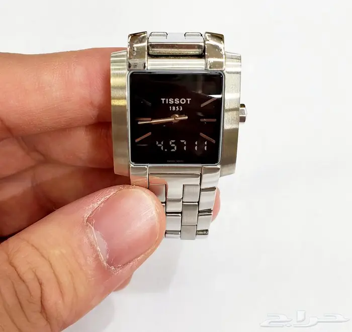 ساعة تيسوت السويسرية الاصلية جديدة ب 400 ريال 5