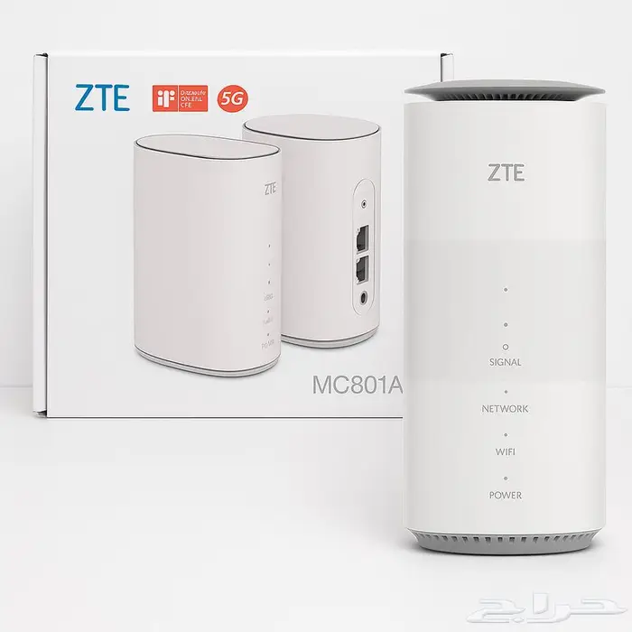 راوتر زد تي إي MC801A الجيل الخامس يدعم جميع الشرائح 0