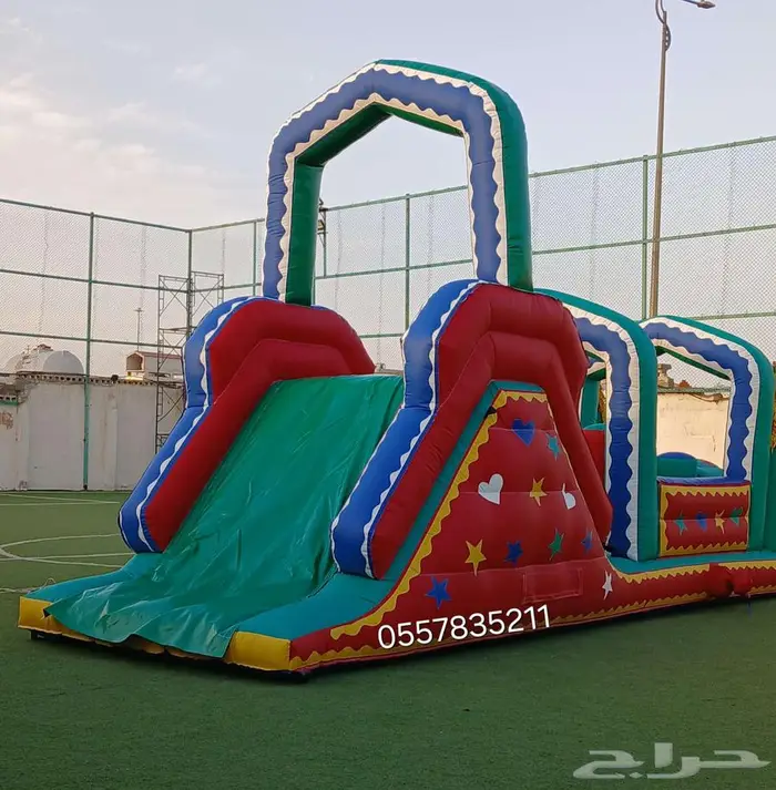 ايجار زحاليق مائيه ملعب صابوني نطيطات متاهه 1