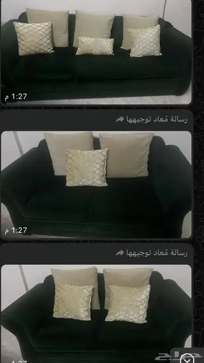 كنب اخضر وزعي 0