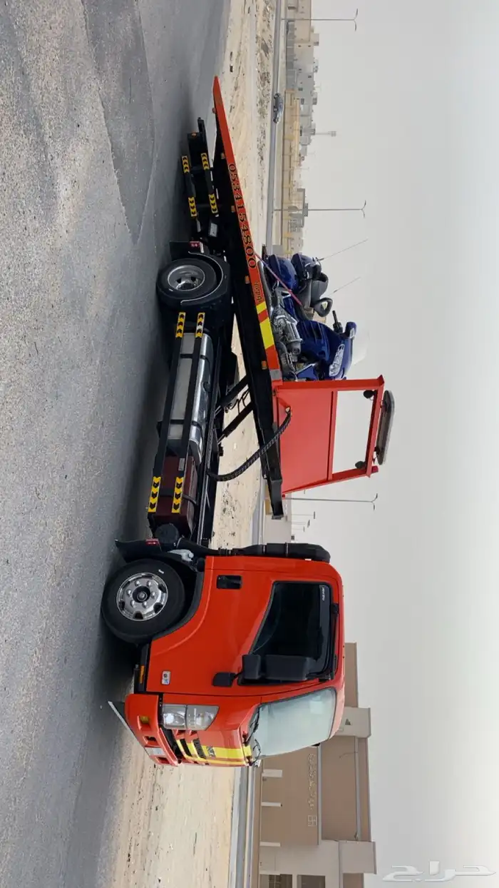 سطحه لنقل السيارات والمعدات والدرجات داخل وخارج الاحساء 6