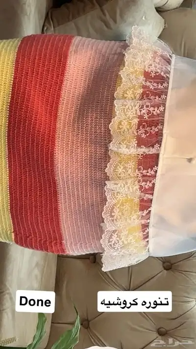 تنوره قصيره بالكروشيه 0