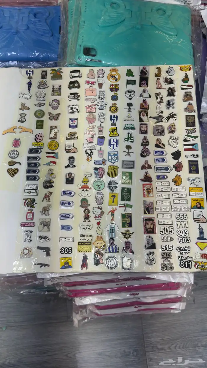 ملصقات   ستيكرات جوال 3m جملة 18