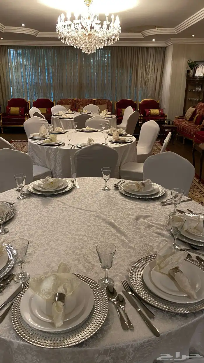 حفلات مناسبات تأجير كراسي طاولات كنب جلسات تاجير شاشات 7