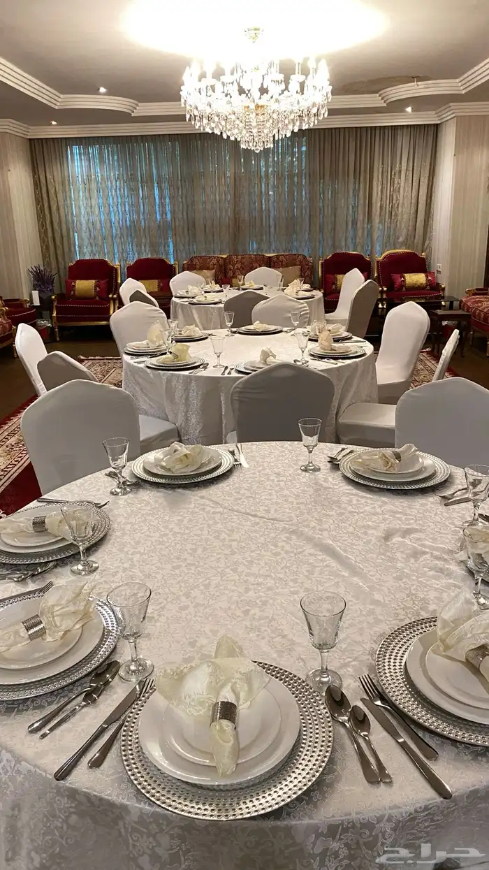 حفلات مناسبات تأجير كراسي طاولات كنب جلسات تاجير شاشات 8