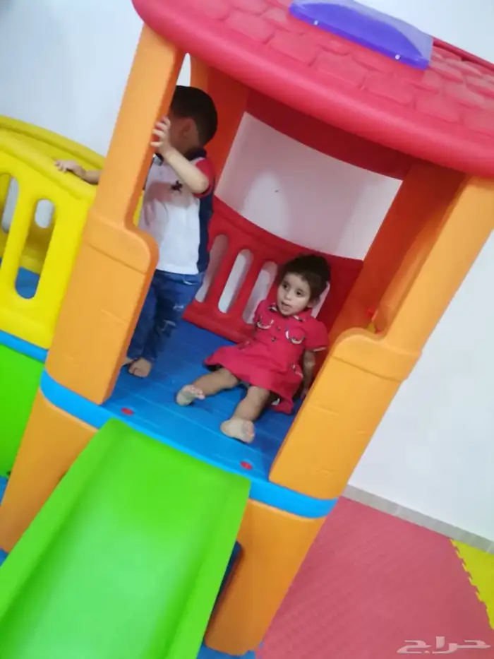 شريحة بلاستيكيه للالطفال دخل الاماكن اخارجيه داخليه جوده 4