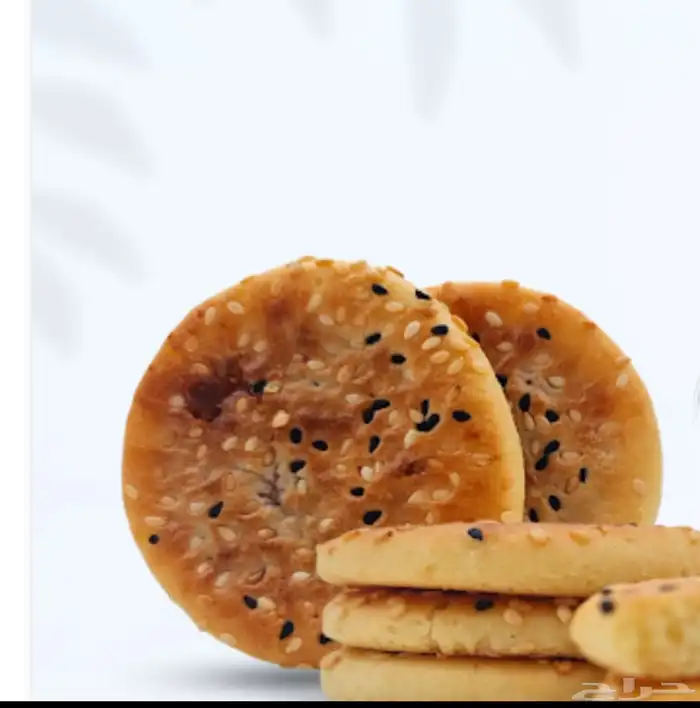 عرض كرات التمر بسمسم بحشوة الطحينة 19 ريال بس والكليجا 19 18