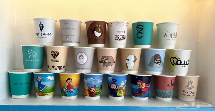 تصنيع وطباعة اكواب 3