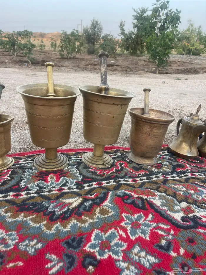 نجور نحاس صافى قديم حساوى وعراقى قديم مضلع وعادى 1