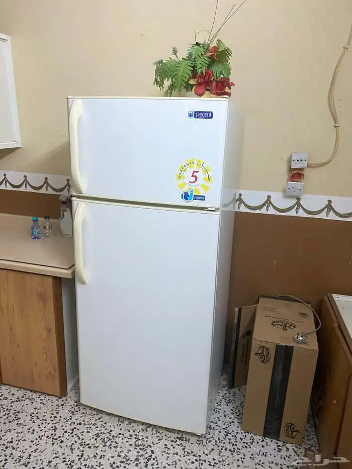 ثلاجة ريجينت بابين 24 قدم بحالة ممتازة 0