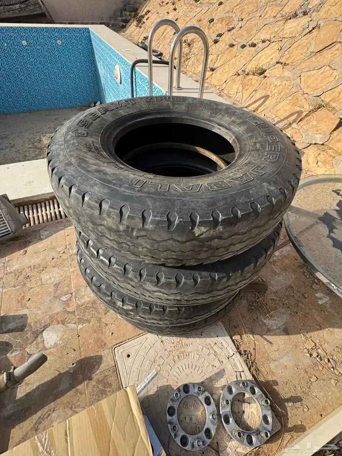 اغراض جيب ربع كفرات دنلوب يوكوهاما 7