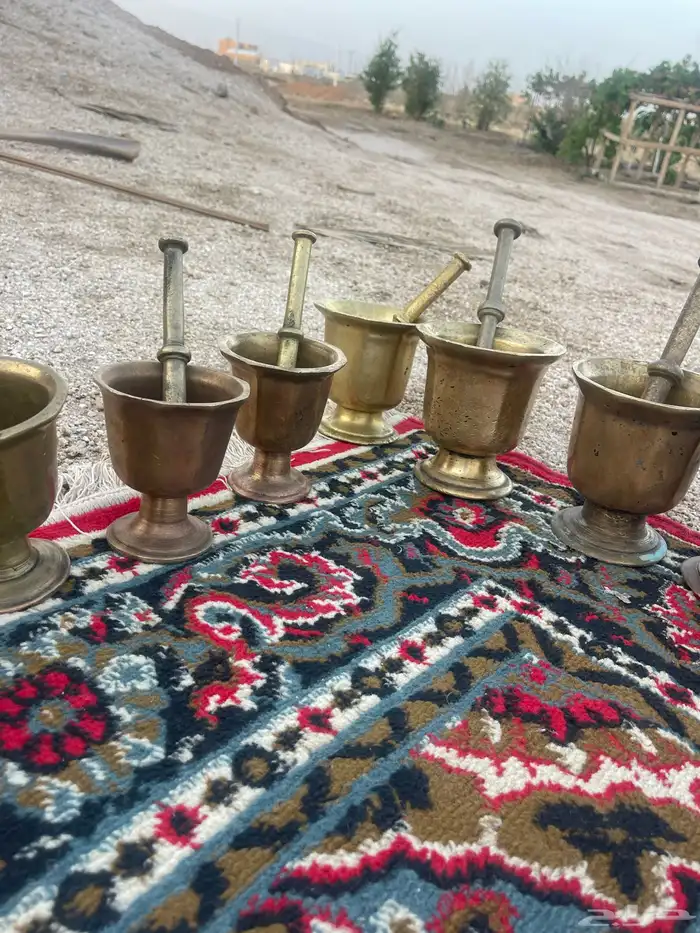 نجور نحاس صافى قديم حساوى وعراقى قديم مضلع وعادى 6