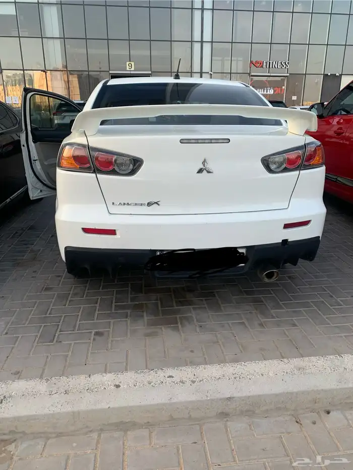 جلدة صدام لانسر ايفو رياضي امامي وخلفي 1
