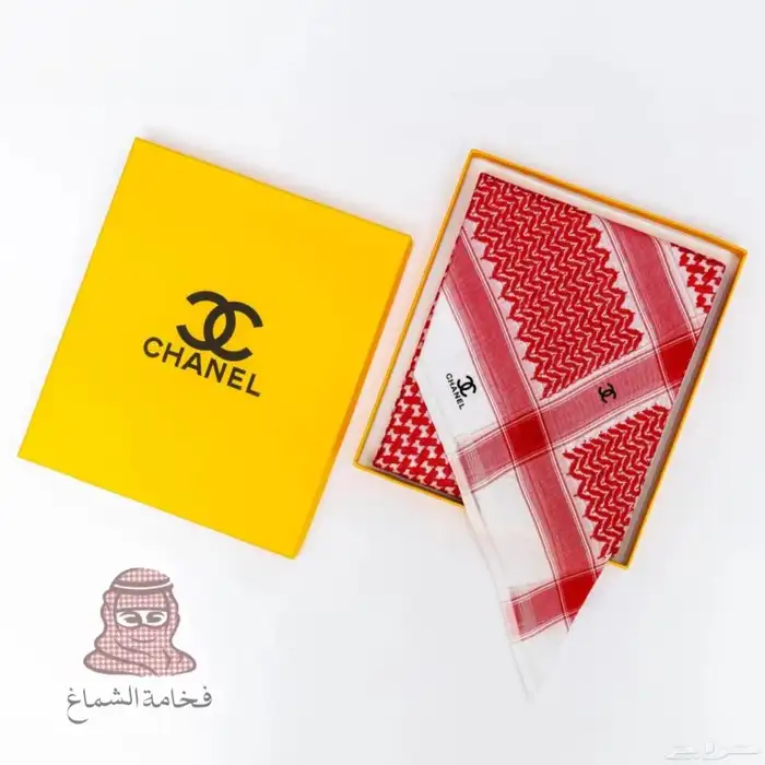 شماغ شانيل الكلاسيك صناعة انجليزية إصدار 2025 2