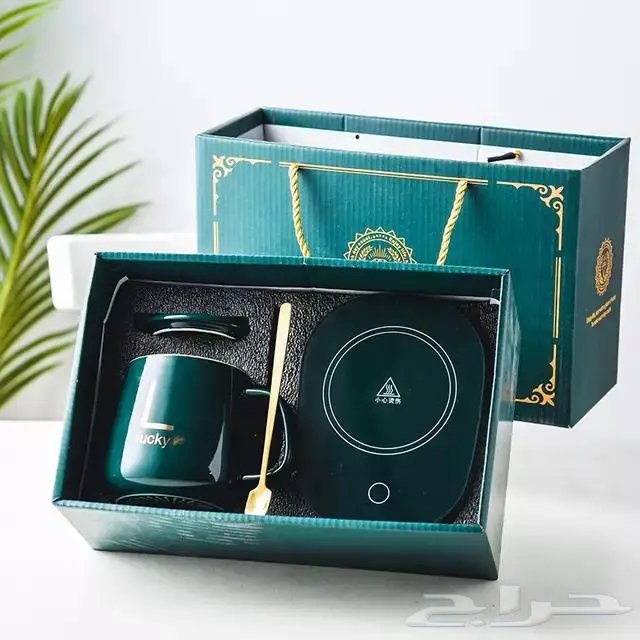 كوب سيراميك مع قاعدة حرارية 13