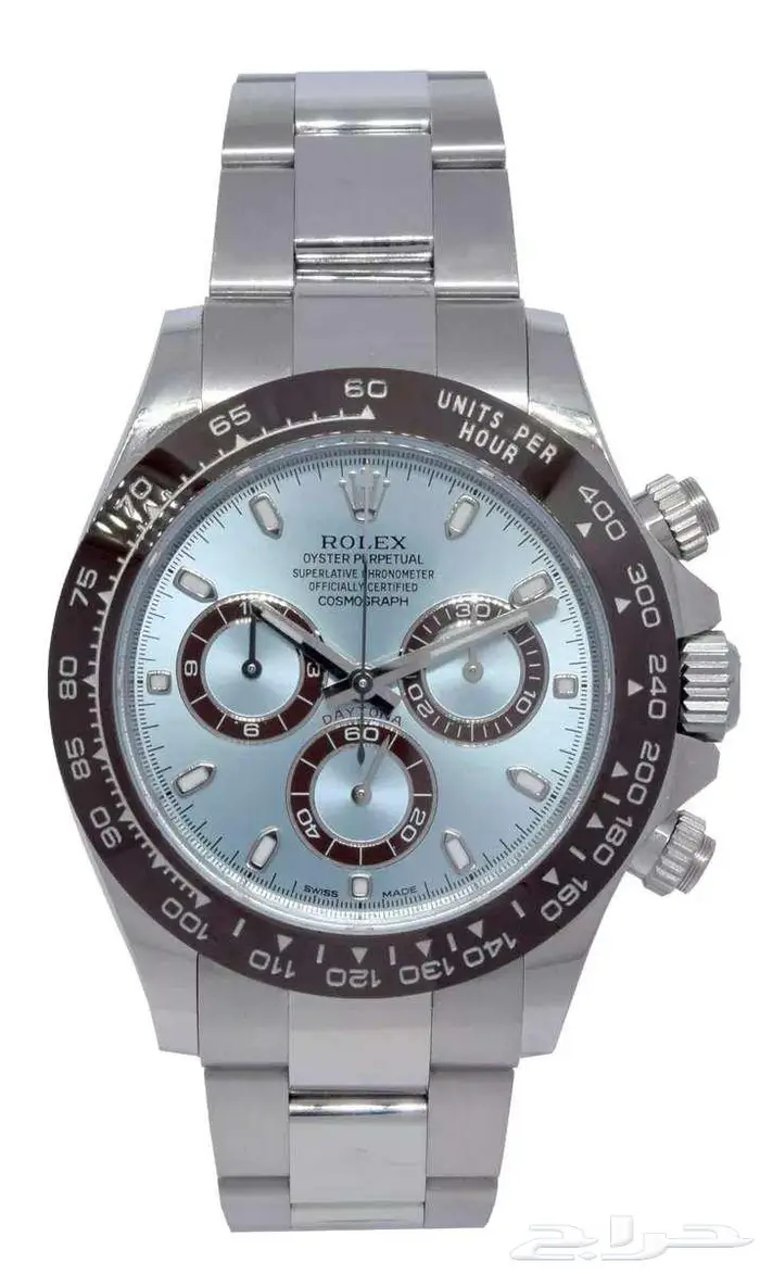 رولكس ديتونا معدن فاخر   احجز ساعتك اليوم وخلك قد  الفخامة 0