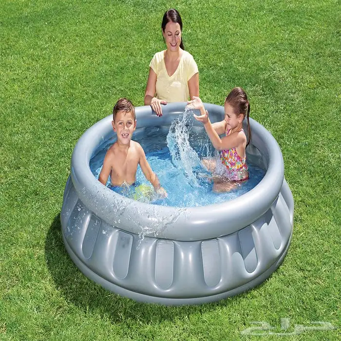 مسبح أطفال من بيستوي - مسبح نفخ بتصميم دائري بعدة مقاسات 3