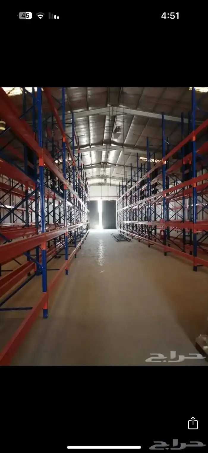 رفوف مستودعات 0