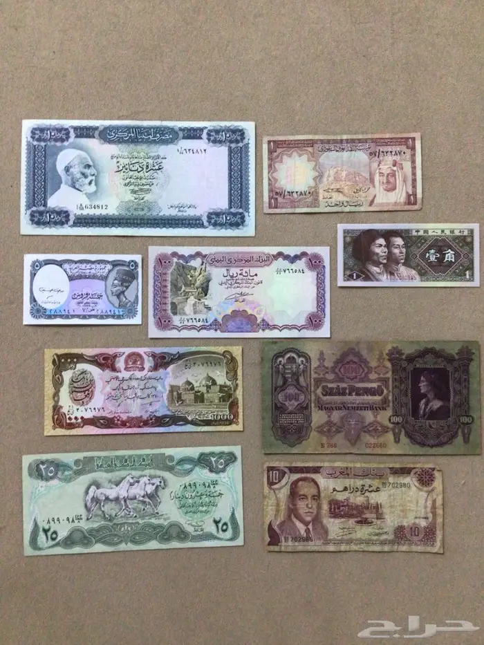 عملات عربيه وأجنبيه قديمه 0