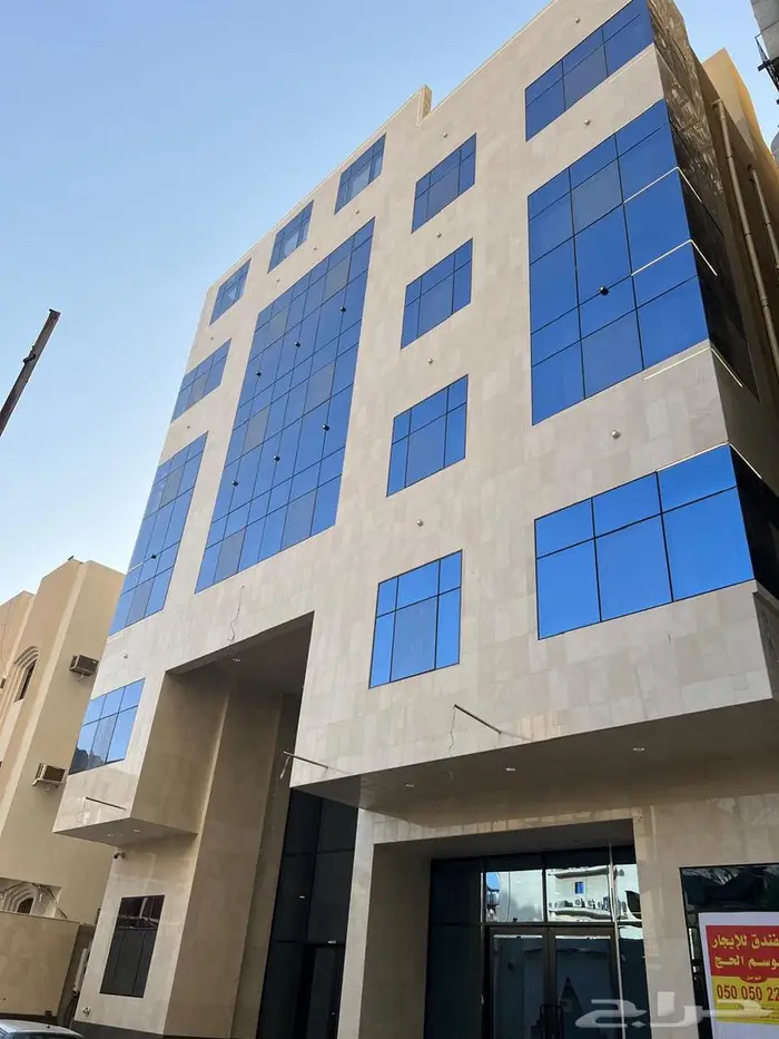 عماره سكن حجاج جديده للايجار موسم حج 1446 مصرحه بالعزيزيه 0