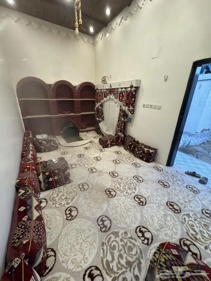 شاليه شهري 1550 ريال بعقد سنوي اكتروني شامل كهرباء وماء 5