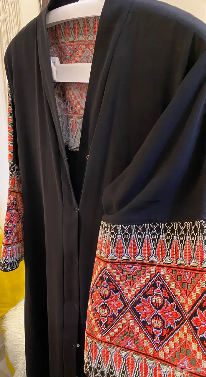 عبايه تطريز فلسطيني __ اردني 1
