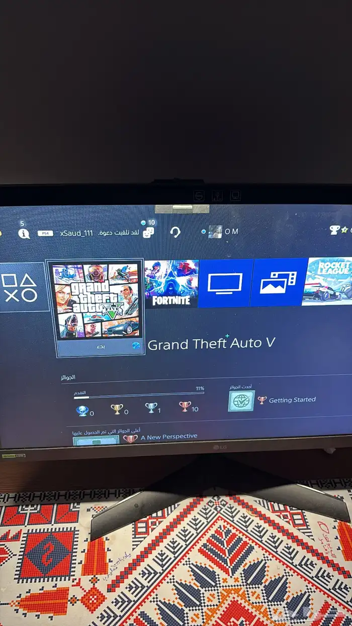 شاشه قيمنج LG هرتز180 جديده 0