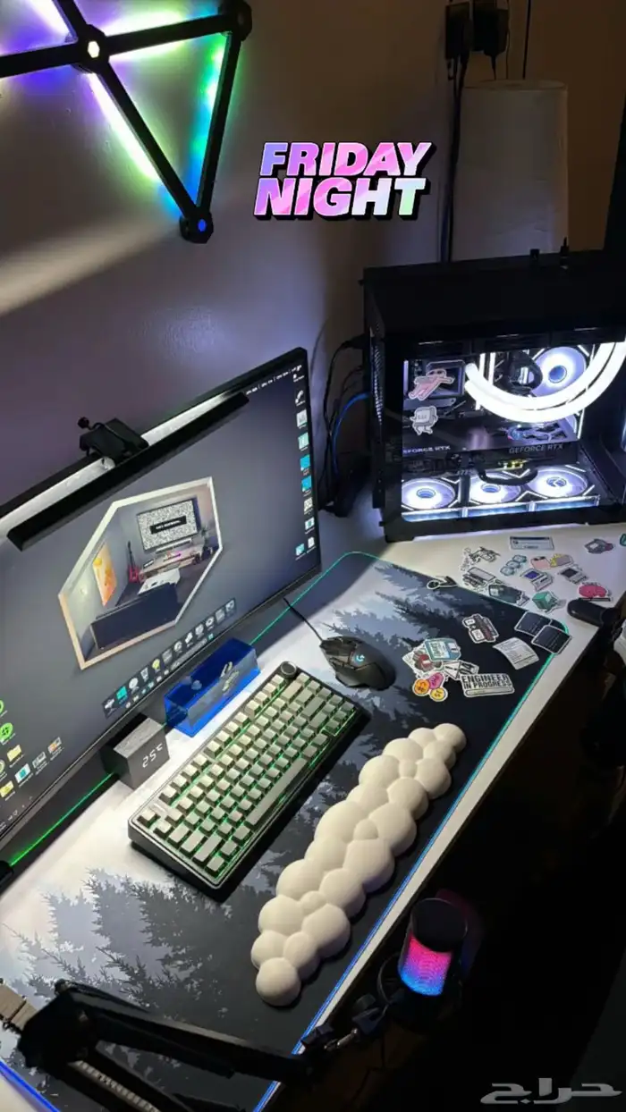 ماوس باد كبير بأناره 0