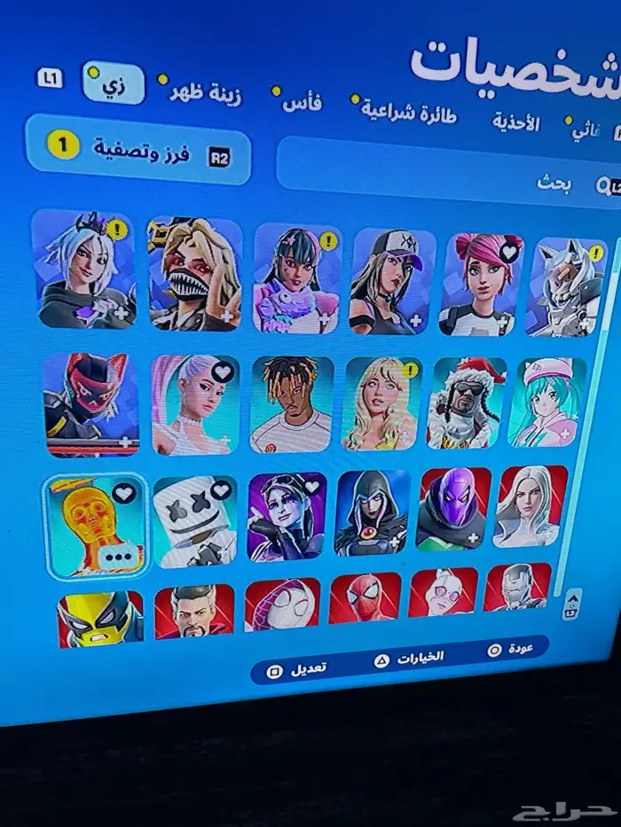 حساب سوني للبيع فورت روكيت قراند بلاك اوبس 3و العاب كثير 31