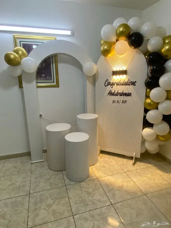 تنسيق   حفلات   تخرج   تنسيق كوش 80