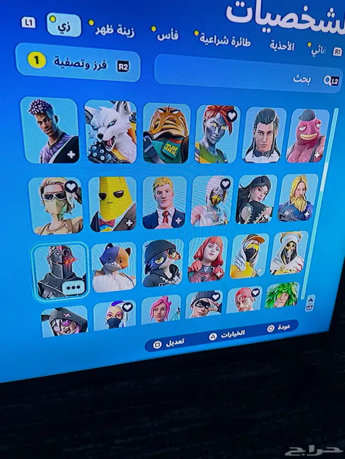 حساب سوني للبيع فورت روكيت قراند بلاك اوبس 3و العاب كثير 29