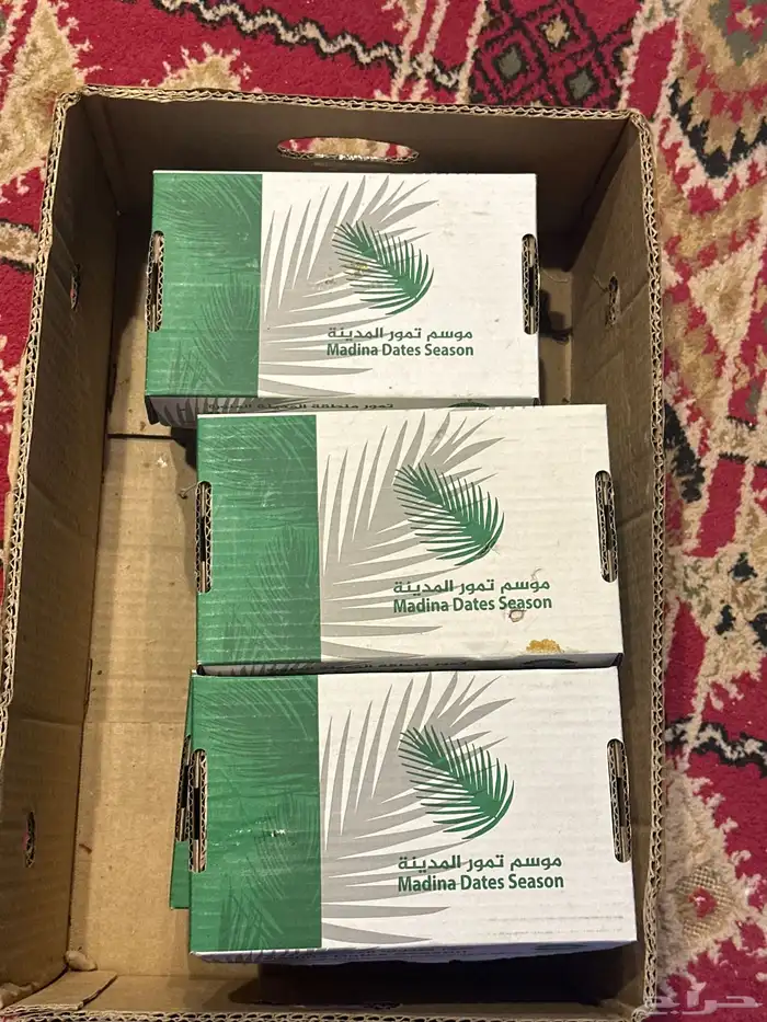 تمر عجوة و صفاوي كراتين تمر في بالكيلو من المدينة 4