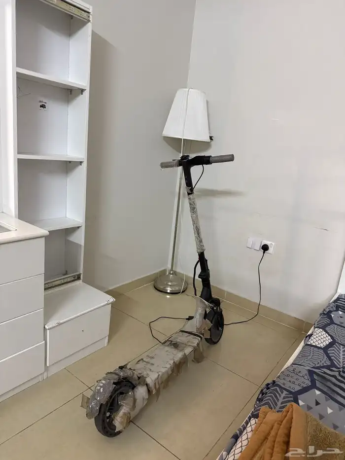 سكوتر شاومي جديد لديه باركود وقابل للبدل برامبو اندونيسي. 0