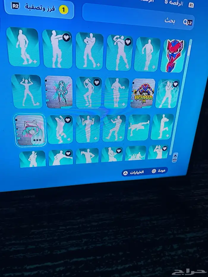 حساب سوني للبيع فورت روكيت قراند بلاك اوبس 3و العاب كثير 87