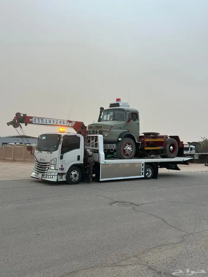 سطحه هدروليك ونش طالع من الرياض الى المجمعه بريده فاضي الان 4