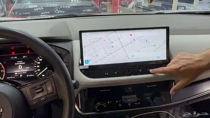 شاشة نيسان اكستريل 2023_2025 شكل الوكالة 5