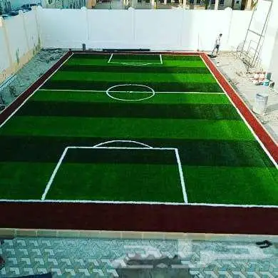 تجهيز وإنشاء وتصميم ملاعب بأرخص الأسعار أرضيات عشب ملاعب 9