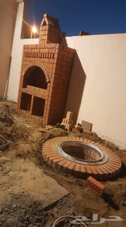 معلم بناء طوب افران طابونه 29
