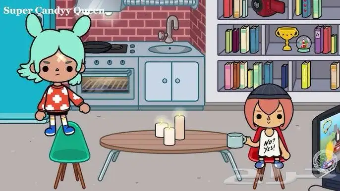تعديل لعبة toca boca world توكا بوكا ولعبة my play home 5