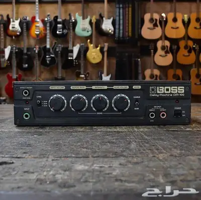 Boss DM-100 Delay Machine 1980s - Black 1