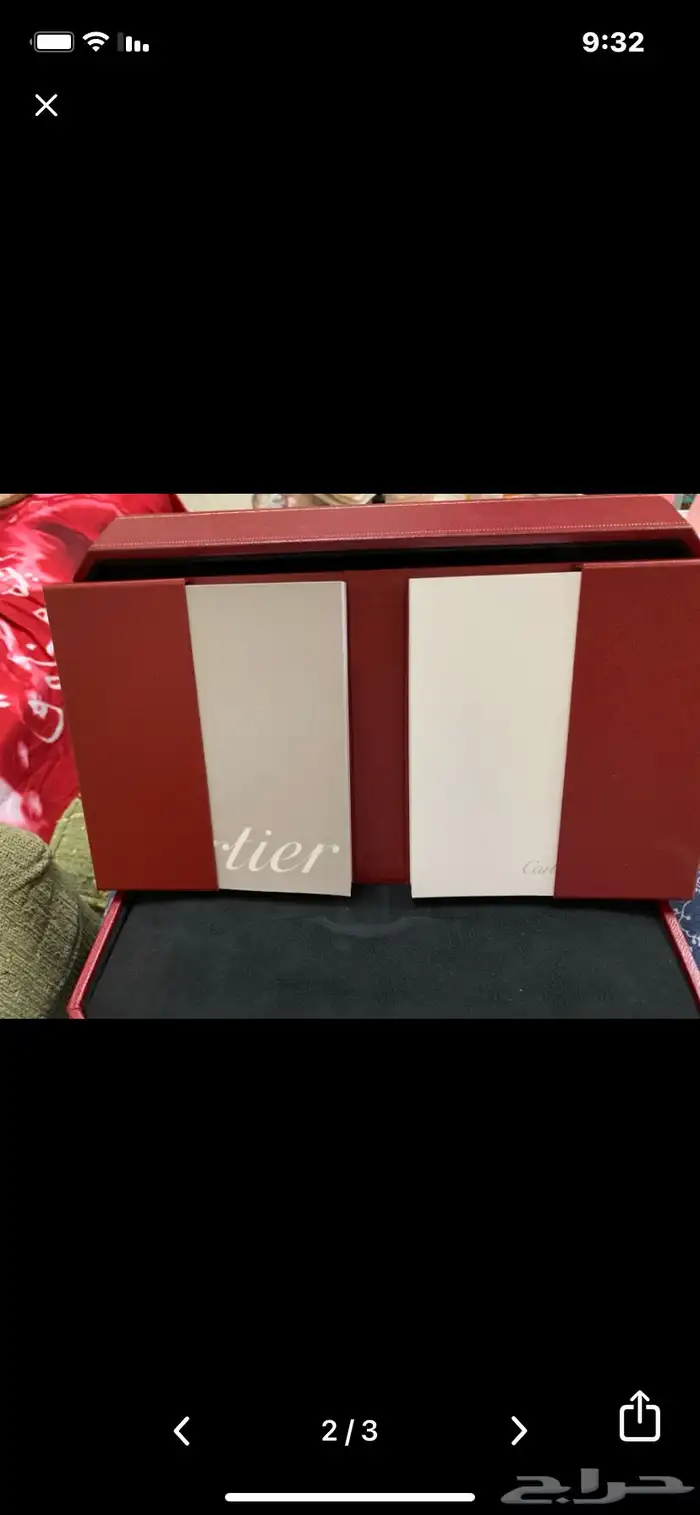 ساعة كارتير ذهب اصليه 2