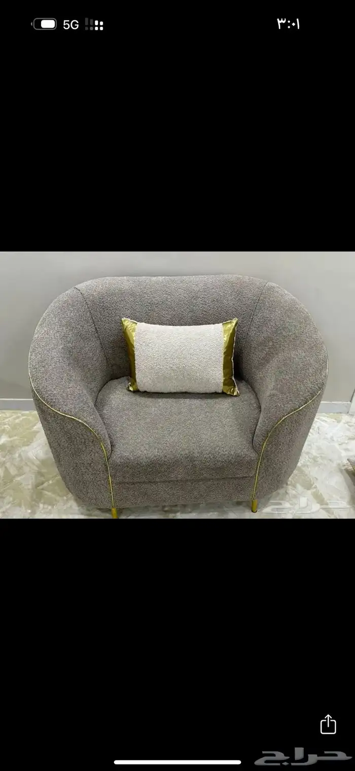 كنب بوكليه للبيع جديد 4