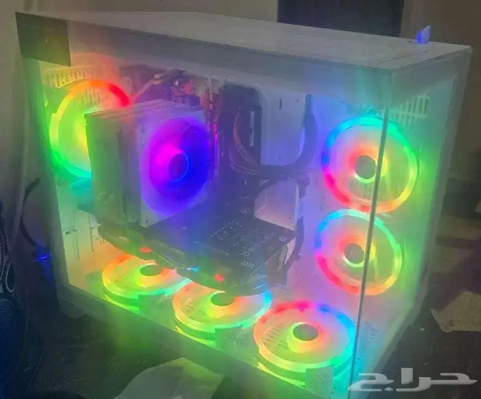 كمبيوتر pc جمينج i5 الرام 16GB كيسه rbg جديدة 0